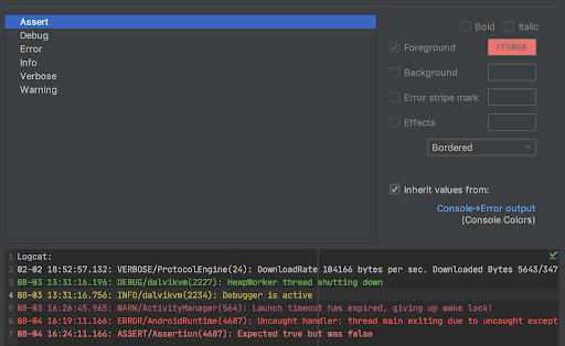 modify colors within Android Studio
