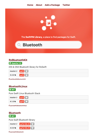 example of place that facilitates package discovery