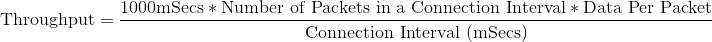 Throughput General