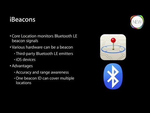 iBeacons Diagram