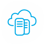 Icon Cloud Infrastructure White