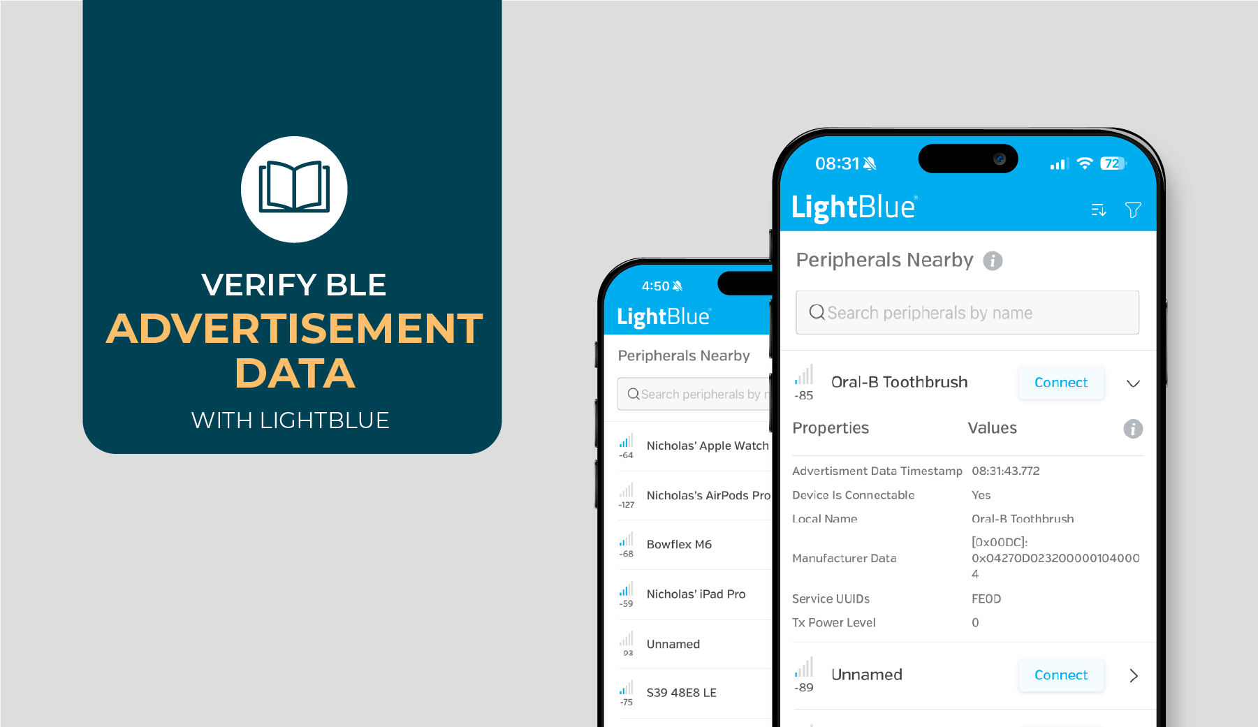 Verify BLE Advertisement Data: What To Check In LightBlue